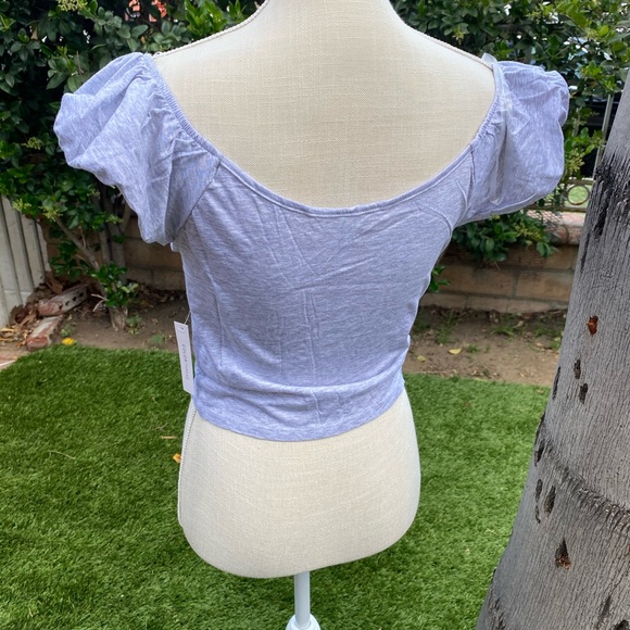 Color thread grey top - Picture 3 of 3